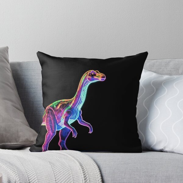 Item preview, Neon Glow Dinosaur Cyberpunk Retro Synthwave Art designed and sold by ExploreAura Studio.