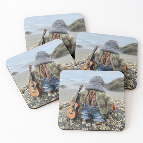 Item preview, Hermit Crab Disguised as Seattle Grunge Musician designed and sold by Tridentulus.