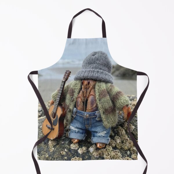 Item preview, Hermit Crab Disguised as Seattle Grunge Musician designed and sold by Tridentulus.