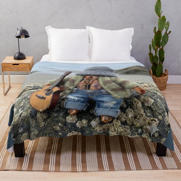 Item preview, Hermit Crab Disguised as Seattle Grunge Musician designed and sold by Tridentulus.