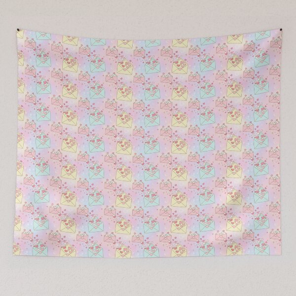 Item preview, Heartfelt Letters Pattern designed and sold by StickVerse by Owais.