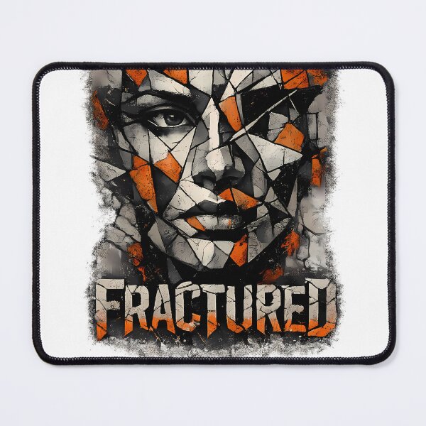 Item preview, Fractured Face Cubist Art T-Shirt | Abstract Streetwear Graphic Tee designed and sold by etuvibes.