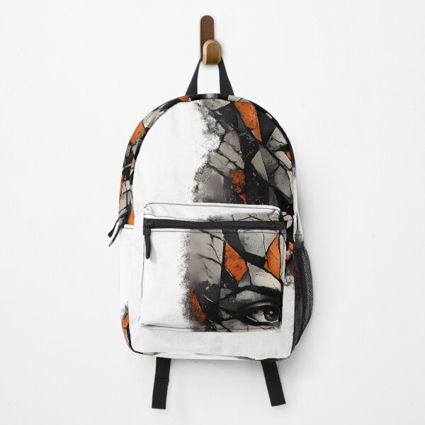 Item preview, Fractured Face Cubist Art T-Shirt | Abstract Streetwear Graphic Tee designed and sold by etuvibes.