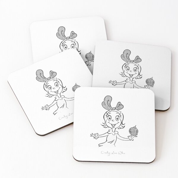 Item preview, Cindy-Lou Who - Calligraphy designed and sold by Atropa Parcae.