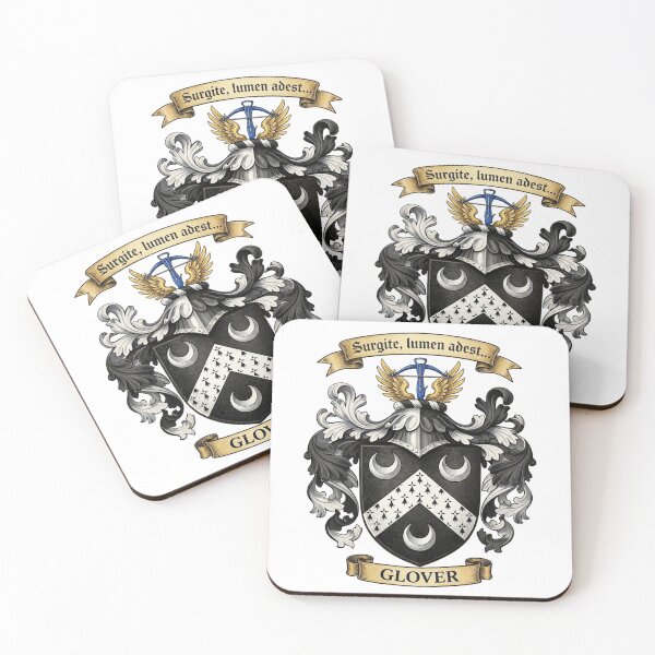 Item preview, The Glover Family Coat of Arms designed and sold by BagTown Clans.