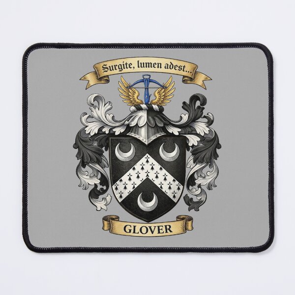 Item preview, The Glover Family Coat of Arms designed and sold by BagTown Clans.