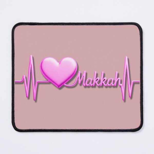 Item preview, Makkah Heartbeat Pulse (V.5) - Islamic Faith & Love Design designed and sold by D-Islamic.