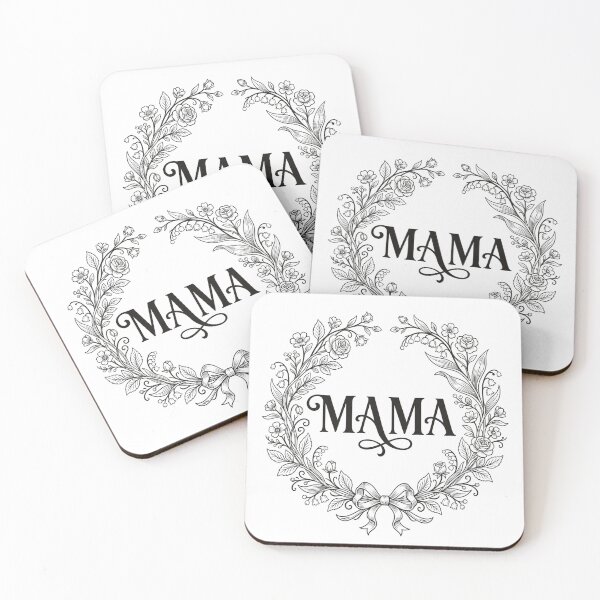 Item preview, Vintage Floral Vine Mama Design designed and sold by Bohospiritart.