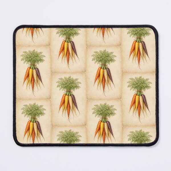 Item preview, Vintage Carrot Botanical Print - Colorful Heirloom Carrots Illustration designed and sold by Darlin8888.