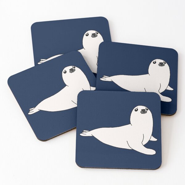 Item preview, Baby Harp Seal designed and sold by Leapingdoe.