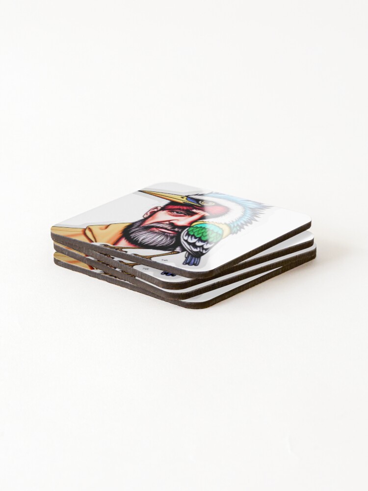 Thumbnail 4 of 5, Coasters (Set of 4), Different designed and sold by ReyanDey.
