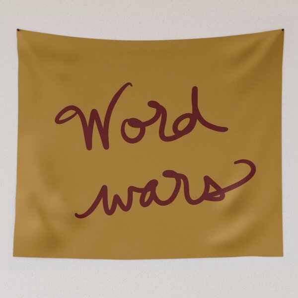 Item preview, Word Wars designed and sold by abeink.