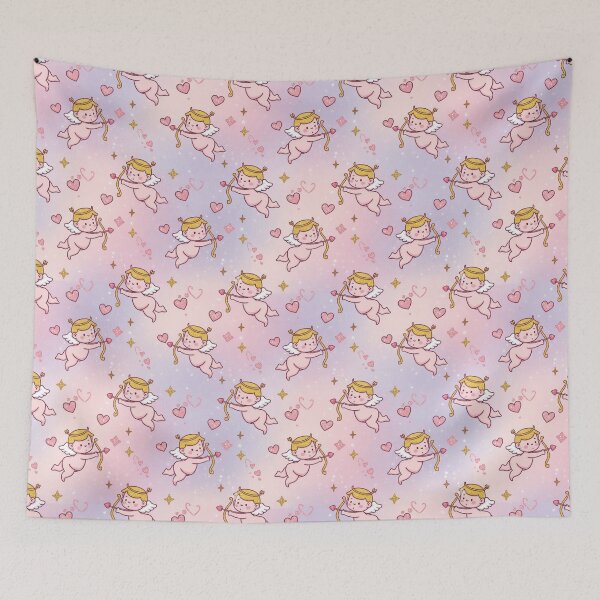 Item preview, Cupid's Love Arrows Pattern designed and sold by StickVerse by Owais.
