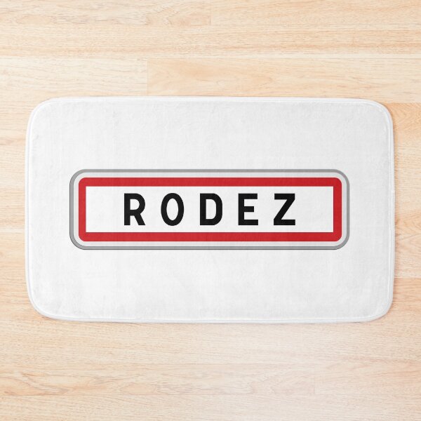 Item preview, Rodez sign – Aveyron, Occitanie designed and sold by Panneaux et signalisations - NPOITEVIN.