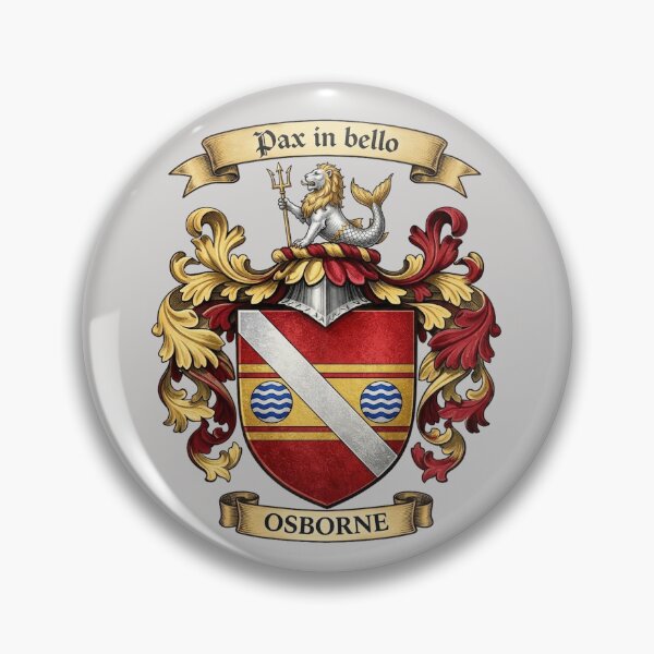 Item preview, The Osborne Family Coat of Arms designed and sold by BagTown Clans.