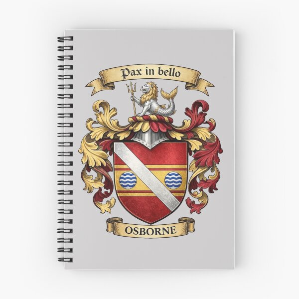 Item preview, The Osborne Family Coat of Arms designed and sold by BagTown Clans.