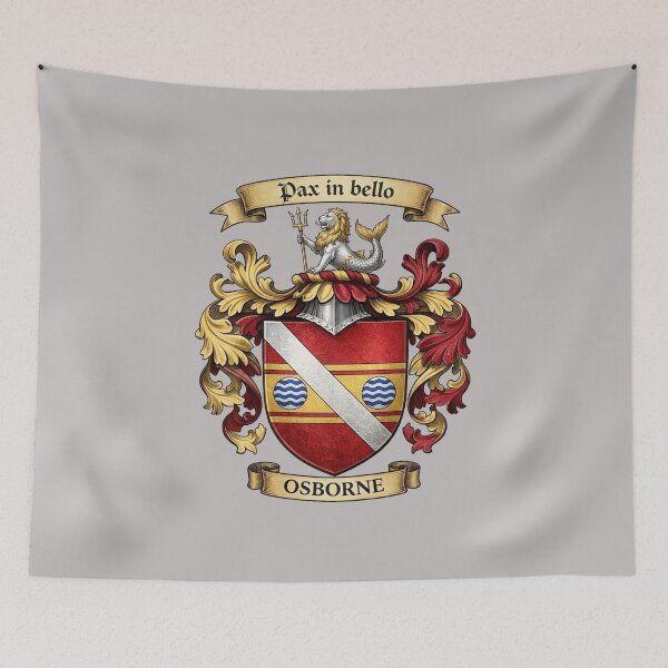 Item preview, The Osborne Family Coat of Arms designed and sold by BagTown Clans.