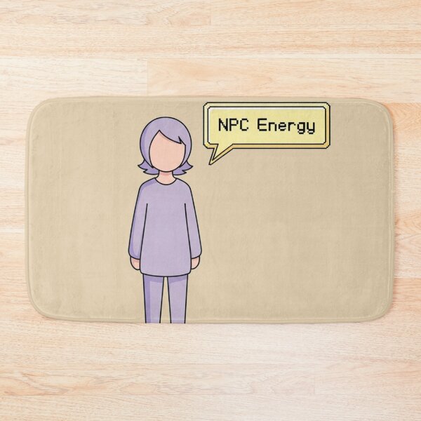 Item preview, Gaming Vibes: NPC Energy. designed and sold by mostafacasper12.