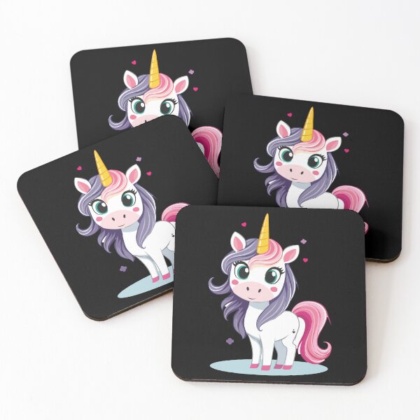 Artikelvorschau, Cute little kawaii unicorn entworfen und verkauft von TrendyDesigns.