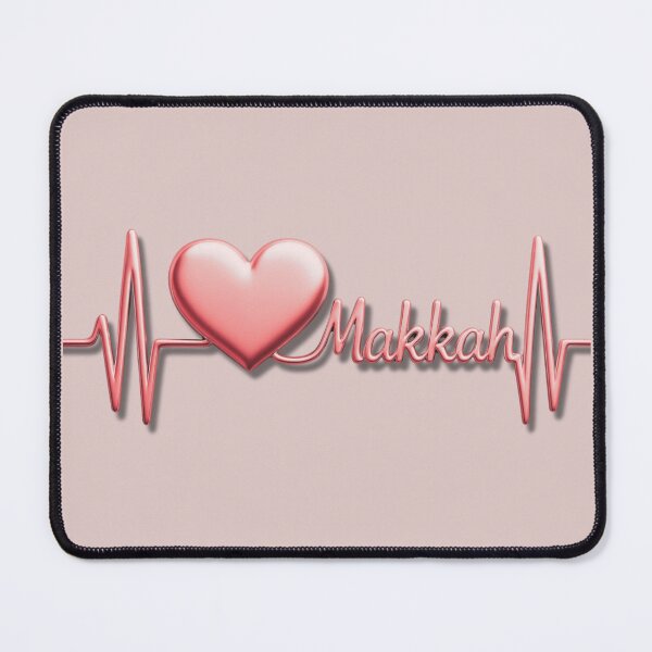 Item preview, Makkah Heartbeat Pulse (V.6) - Islamic Faith & Love Design designed and sold by D-Islamic.