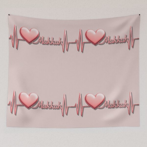 Item preview, Makkah Heartbeat Pulse (V.6) - Islamic Faith & Love Design designed and sold by D-Islamic.