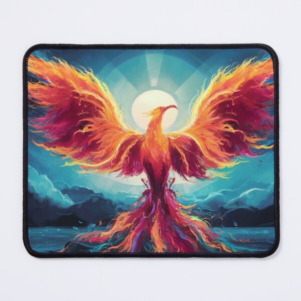 Item preview, Phoenix Rising Crowned in Flame designed and sold by V-LEO.