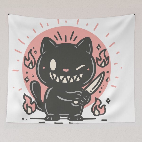 Item preview, Murderous Black Cat  designed and sold by Region.