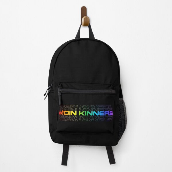 Item preview, Moin Kinners – North German Dialect Retro Rainbow Typography designed and sold by Fies-und-Fein.