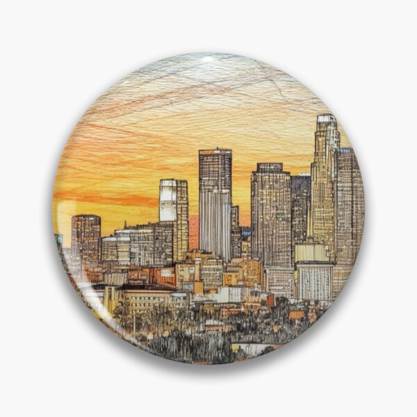 Item preview, Los Angeles skyline designed and sold by sid1802.