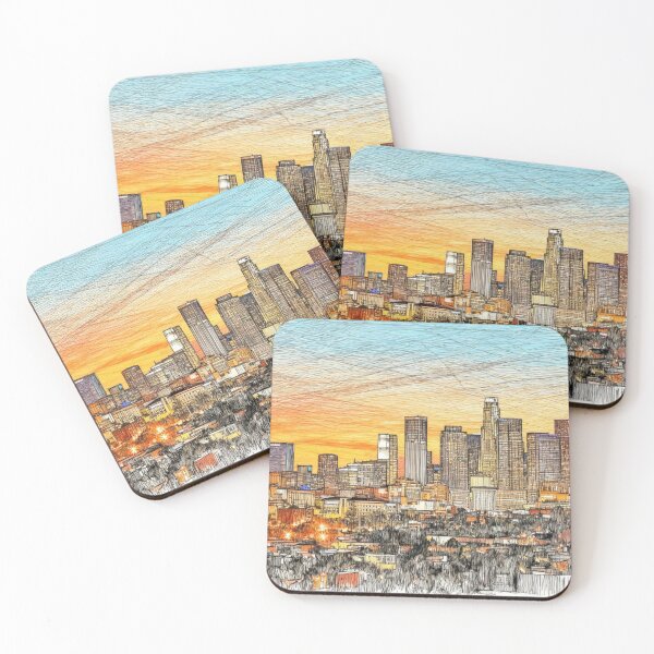 Item preview, Los Angeles skyline designed and sold by sid1802.
