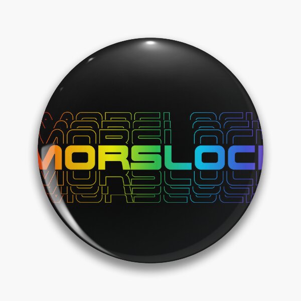 Item preview, Morslock – North German saying Retro Rainbow Typography designed and sold by Fies-und-Fein.