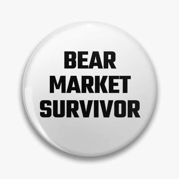 Item preview, Bear Market Survivor - Black Text designed and sold by Fight The Shirts.