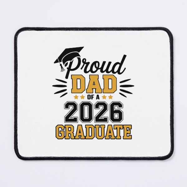 Item preview, Proud Dad of a 2026 Graduate designed and sold by jkrphoto.
