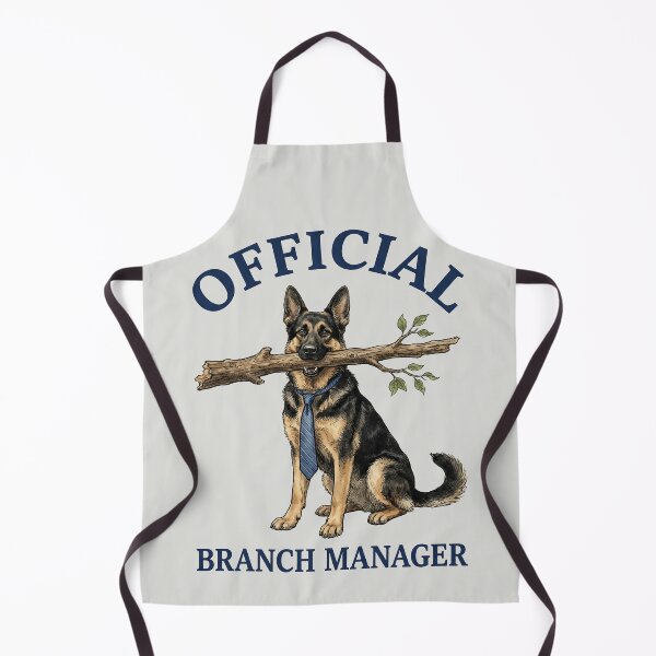 Item preview, Official Branch Manager - German Shepherd designed and sold by DigitalGlade.