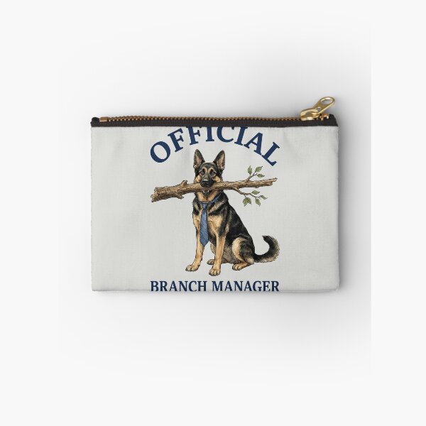 Item preview, Official Branch Manager - German Shepherd designed and sold by DigitalGlade.