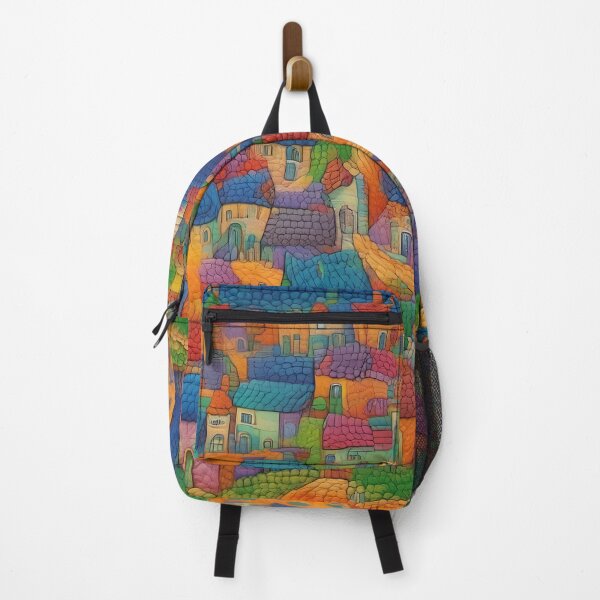 Item preview, The colorful village of a thousand roofs designed and sold by KristinM..