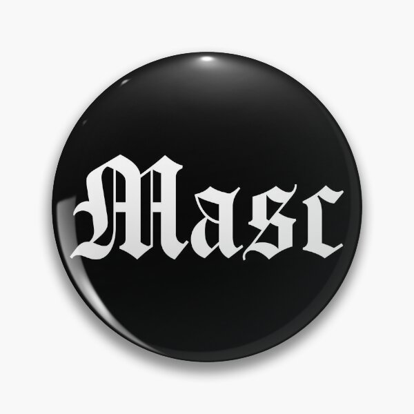 Item preview, Masc Gothic Lesbian Typography Design designed and sold by HIGHDIE STUDIOS.
