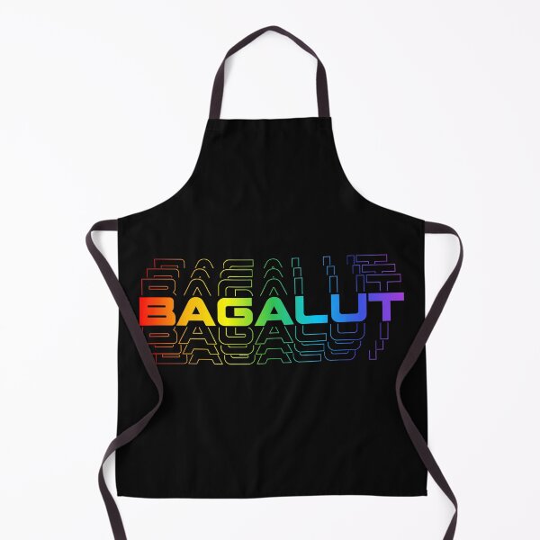 Item preview, Bagalut – Funny North German saying Retro Rainbow Typography designed and sold by Fies-und-Fein.