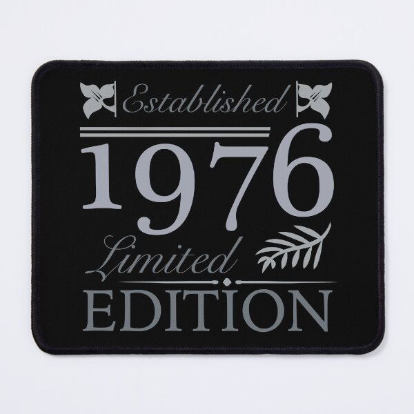 Item preview, Established 1976 50th Birthday For Women designed and sold by thepixelgarden.