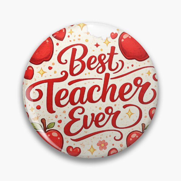 Item preview, Teacher Appreciation | Best Teacher Ever Gift Design designed and sold by GreatLakesPixel.