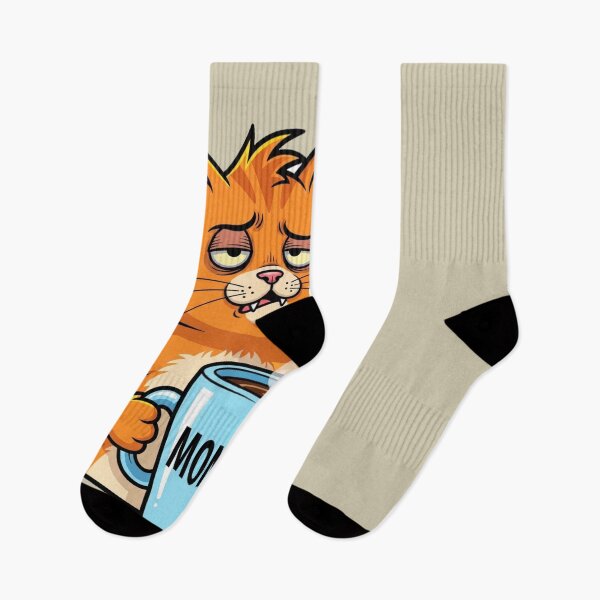 Item preview, Monday Mood: The Sleepy Cat. designed and sold by mostafacasper12.