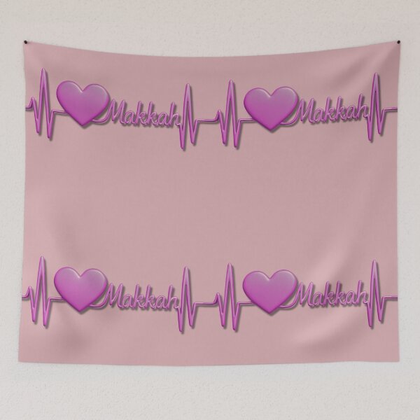 Item preview, Makkah Heartbeat Pulse (V.7) - Islamic Faith & Love Design designed and sold by D-Islamic.