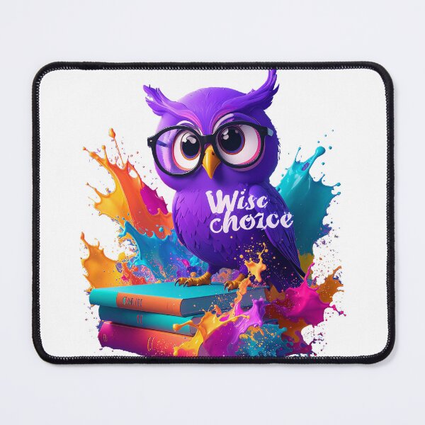 Item preview, Wise Choice Cute Owl Reading Books Figure designed and sold by icemanphotos.