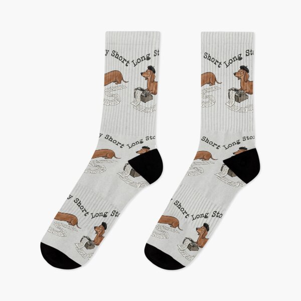 Item preview, Long Story Short - Funny Dachshund Pun designed and sold by DigitalGlade.
