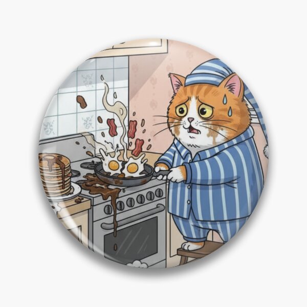 Item preview, Breakfast Chaos: The Sleepy Chef. designed and sold by mostafacasper12.