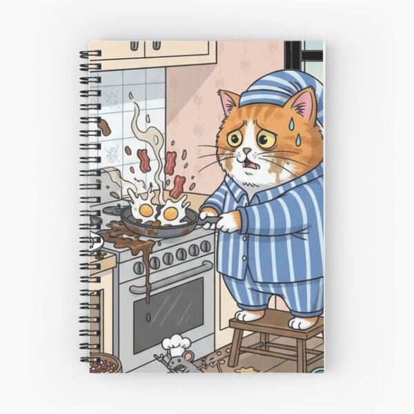 Item preview, Breakfast Chaos: The Sleepy Chef. designed and sold by mostafacasper12.