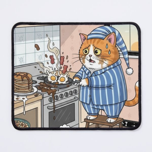 Item preview, Breakfast Chaos: The Sleepy Chef. designed and sold by mostafacasper12.