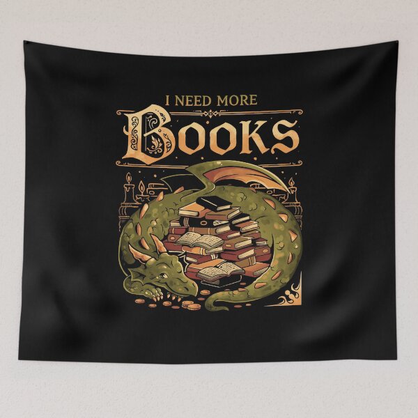 Item preview, I Need More Books designed and sold by EduEly.