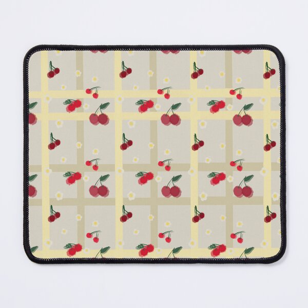Item preview, Flower Cherry Plaid Pattern designed and sold by vickys trinkets.