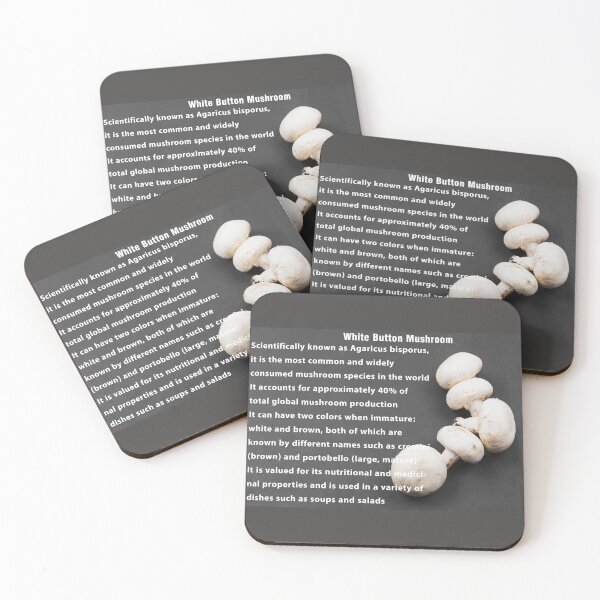 Item preview, White Button Mushroom  designed and sold by BUTTER7FLY.